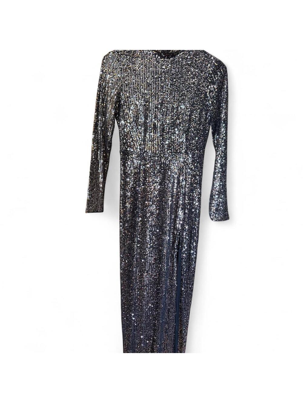 Gabrielle Union Women's Silver and Black Dress